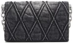 DIESEL CHARM-D STRAP CROSSOVER WALLET WOMEN DIESEL ΜΑΥΡΟ (X10281-P6330-T8013)