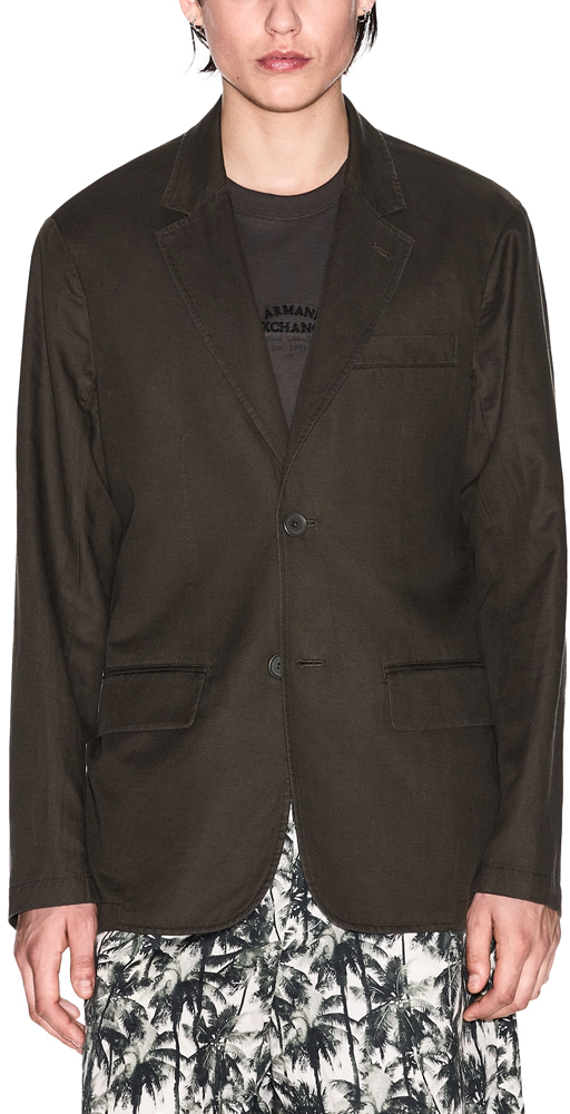 ARMANI EXCHANGE SINGLE BREASTED BLAZER MEN ARMANI EXCHANGE ΧΑΚΙ (XM000654-AF13180-U8120)