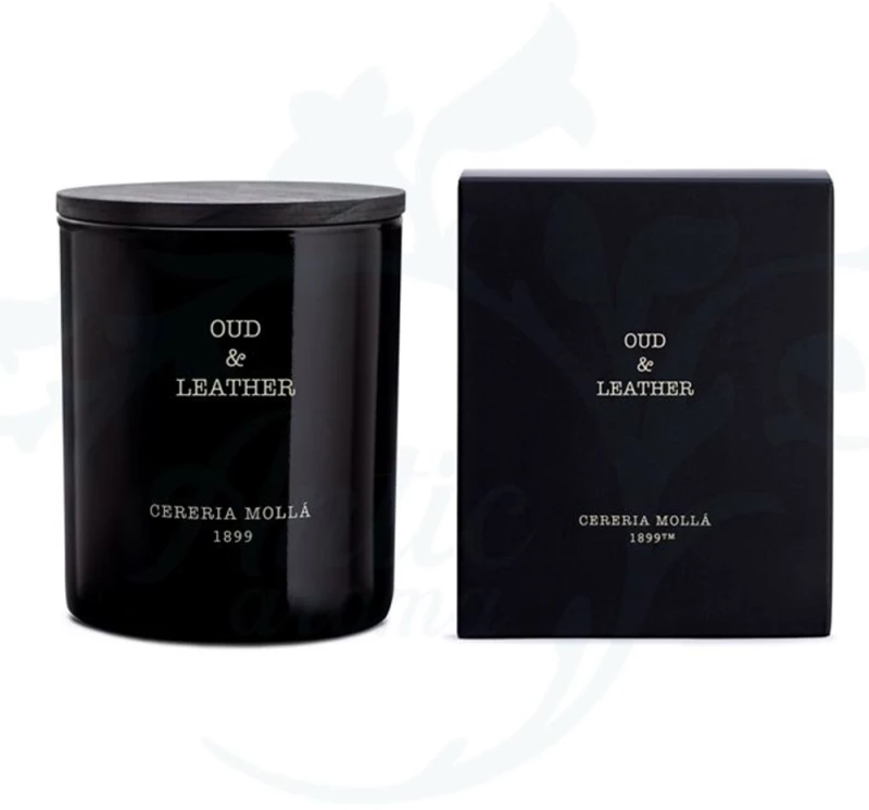 Κερί Oud + Leather 230gr Cereria Molla 1899 5549