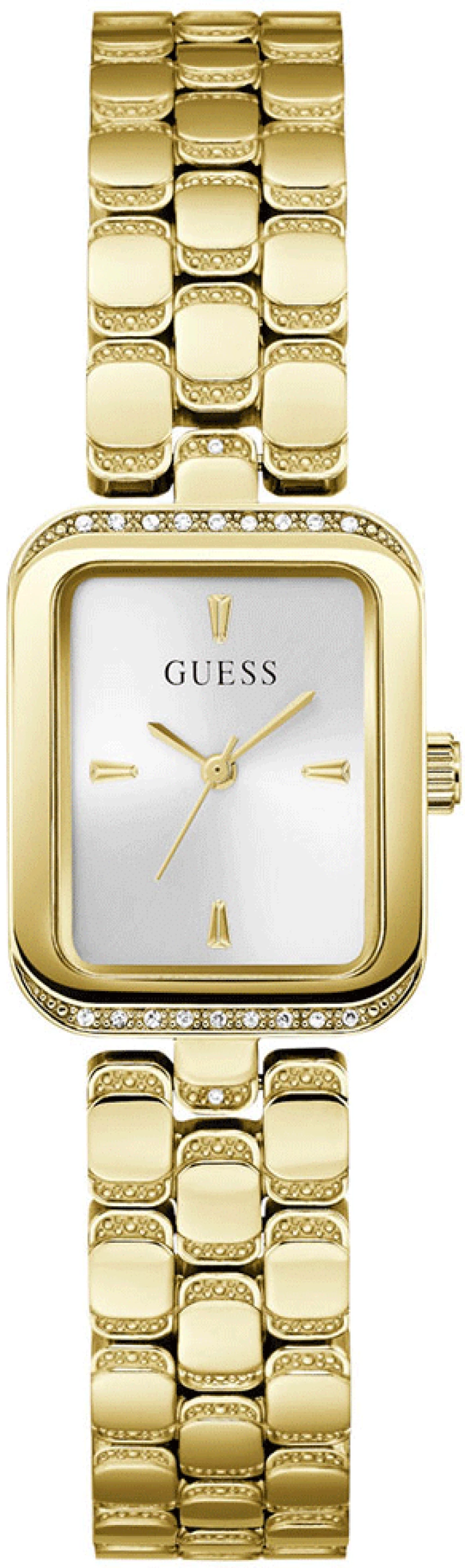 GUESS Isla Crystals gold Stainless Steel Bracelet GW0865L2