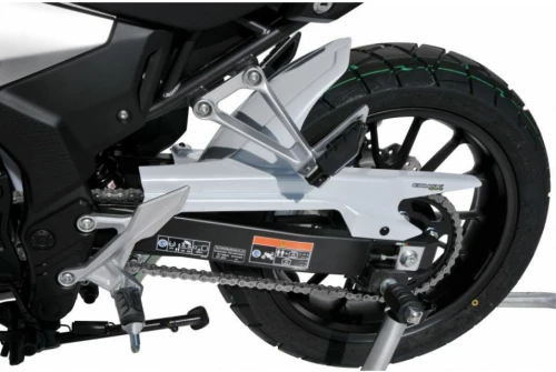 Ermax Φτερό Πίσω Τροχού Honda CB 500X 19-23 Black Unpainted