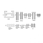 Givi Κιτ Σχάρας Royal Enfield Meteor 350 21-24 9053KIT