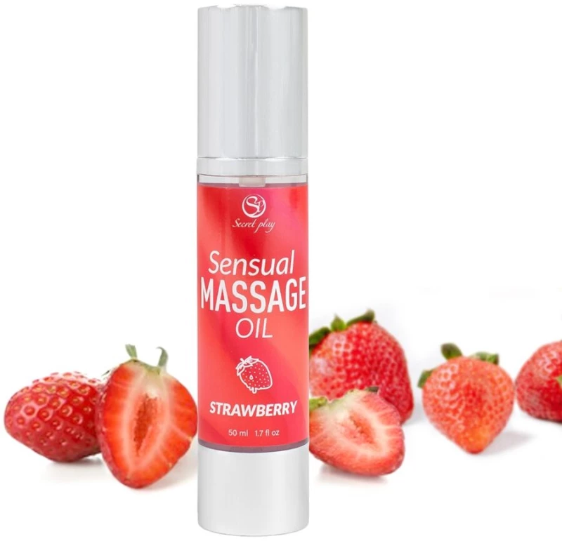 SECRETPLAY - STRAWBERRY MASSAGE OIL
