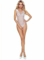 PASSION - BS109 WHITE BUTTERFLY BODYSTOCKING
