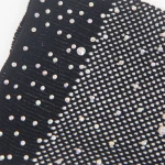 SUBBLIME - 957469SHINE TRANSPARENT GLOVES BLACK