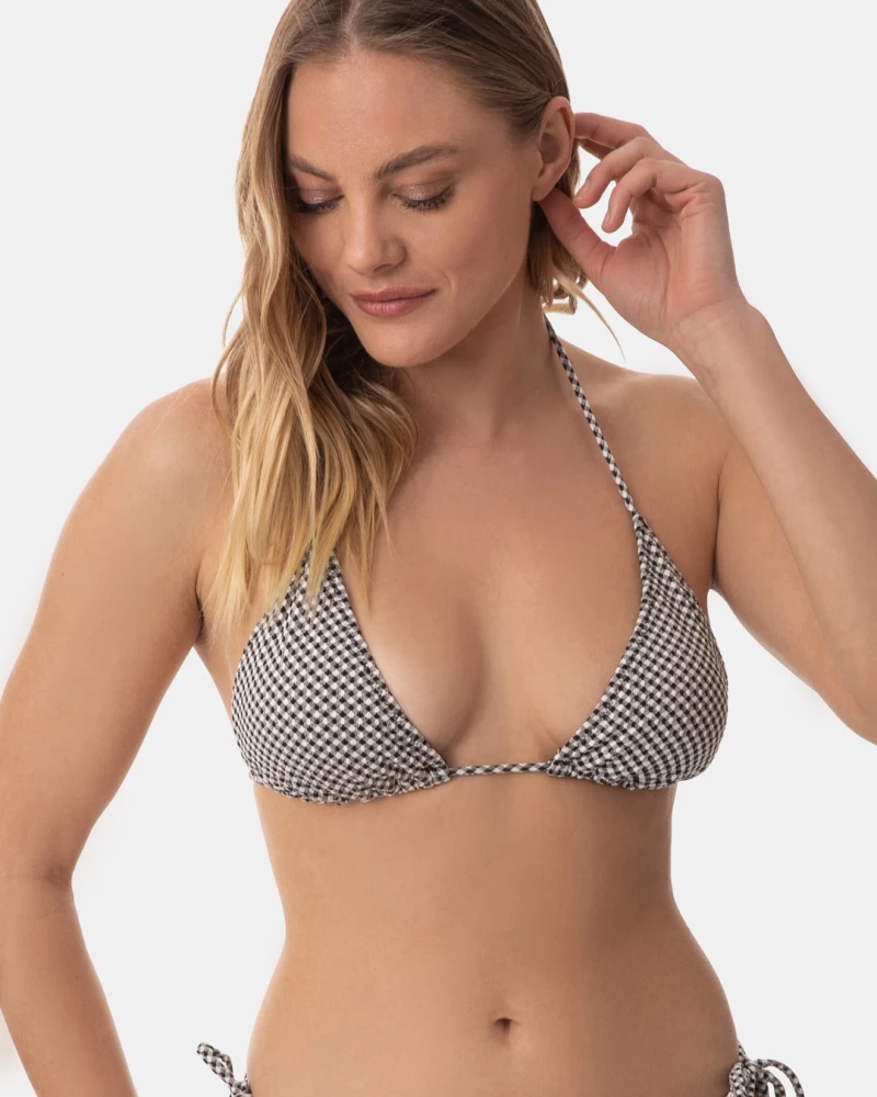 Γυναικείο Μαγιό τρίγωνο Rock Club - Pop Up- Τοπ Bikini - Regular Fit - Lycra - Cup B
