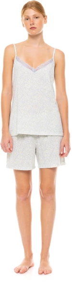 Γυναικεία Πυτζάμα Pink Label - BABYDOLL PASTEL LEOPARD - Cotton