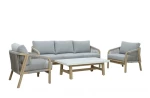 Cartagena 3 Σαλόνι κήπου acacia wood set 4 CP