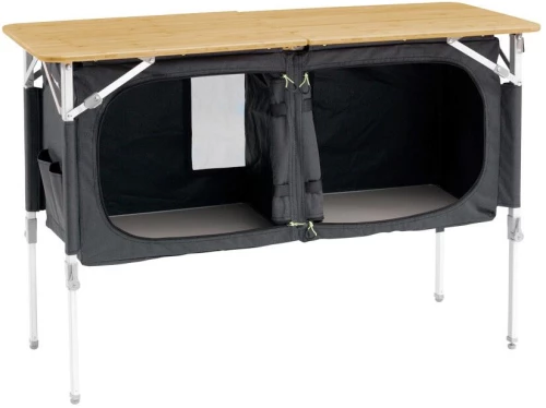 Τραπέζι Κουζίνας 120x50x55-80cm Outwell Padres Double Storage Unit
