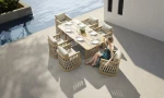 Riva/D7 Dining Set (206480) - Ξύλο