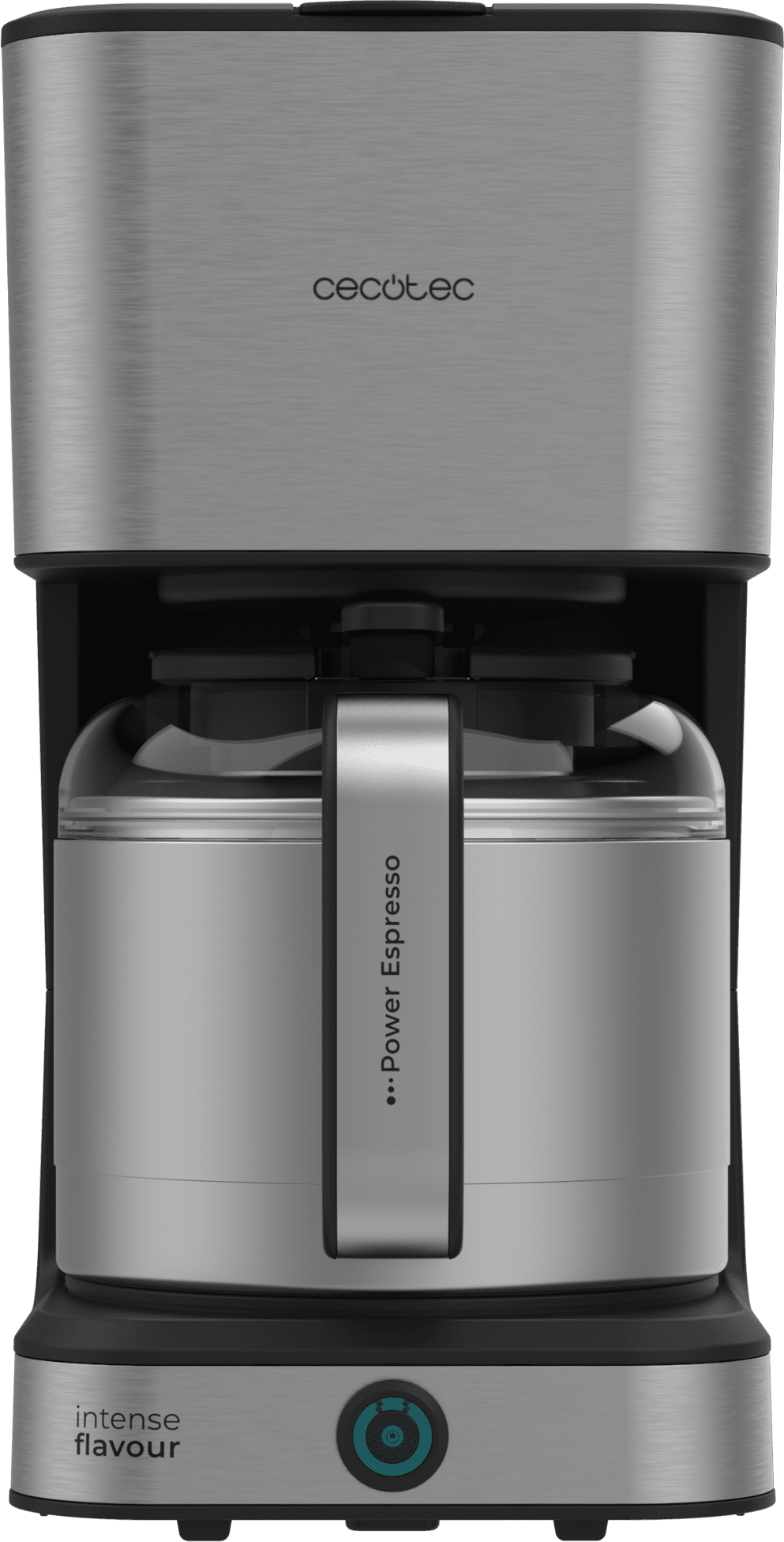 CECOTEC  Καφετιέρα Φίλτρου Coffee 66 Drop & Thermo από Ανοξείδωτο Ατσάλι για έως 12 Φλιτζάνια  CEC-00273
