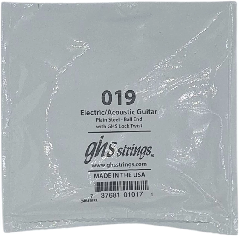 Μονή Χορδή Ghs Plain Ballend - 019