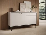 Μπουφές Japandi Λευκό Kazmir 153x83x39cm