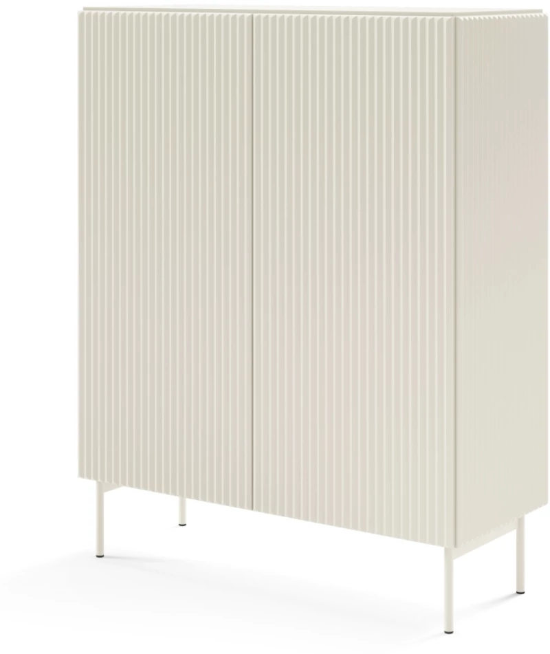 Μπουφές Muti Λευκό Kazmir 98x123x39cm