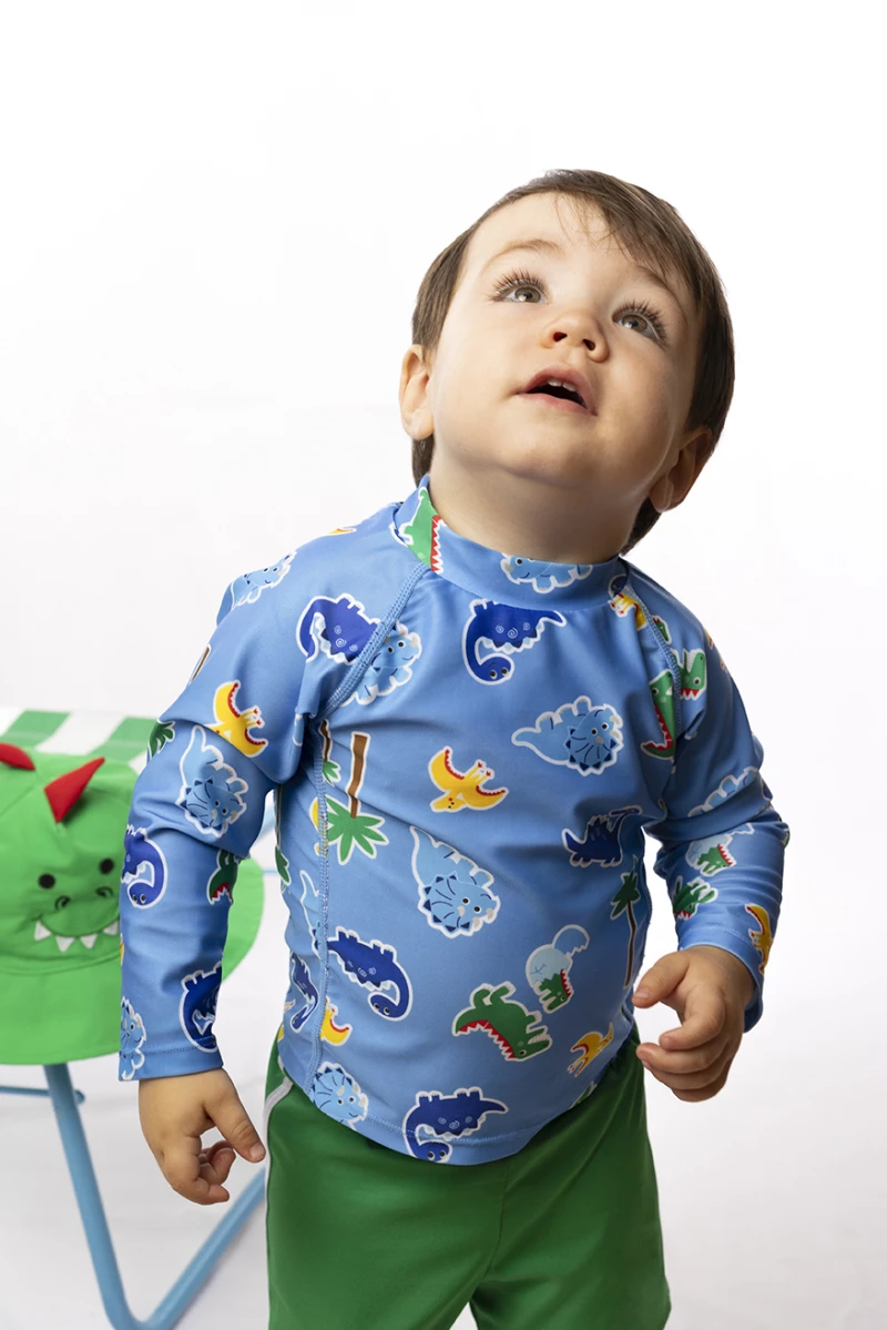 Zoocchini Σετ UV Μαγιώ Σορτς και Μπλούζα Stingray - 2 ΕΤΩΝ ZOO16401-2T Αγόρι