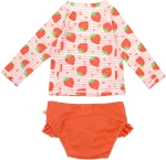 Zoocchini Σετ UV Μαγιώ και Μπλούζα Strawberry - 2 ΕΤΩΝ  ZOO16404-2T Κορίτσι