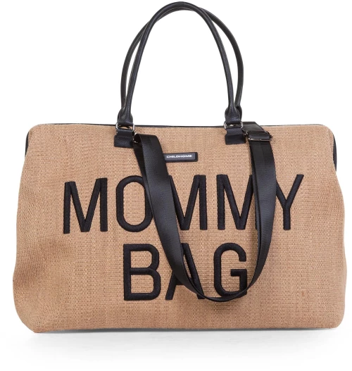 Childhome Τσάντα αλλαγής Mommy Bag Large Raffia BR77379