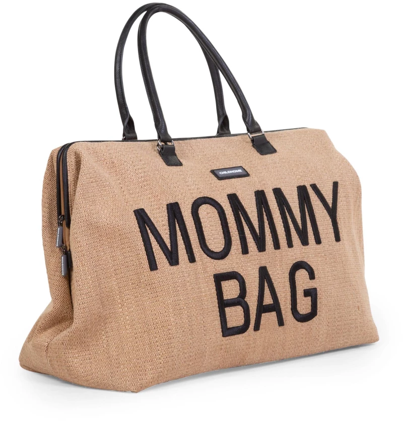Childhome Τσάντα αλλαγής Mommy Bag Large Raffia BR77379