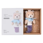 Bebe stars Μαλακή κουδουνίστρα Teddy Flower Rattle 60-104