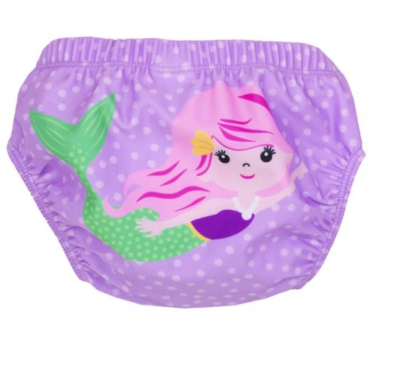 Zoocchini Μαγιώ Πάνα Σετ 2τμχ Mermaid 2E-3E ZOO12113-2T/3T Κορίτσι