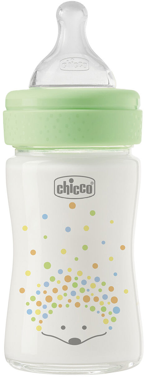 Chicco Γυάλινο Μπιμπερό Perfect Easy Κατά Των Κολικών Σκαντζοχοιράκι 150ml Για 0+ Μηνών A50-20251-30