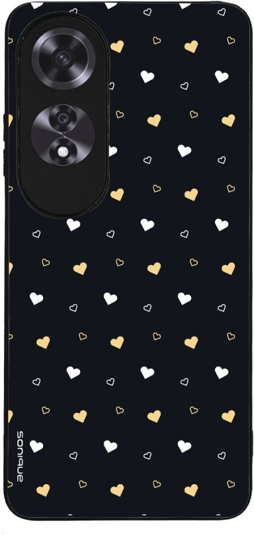 Θήκη Sonique Heart Series για Oppo A60 Μαύρο 01
