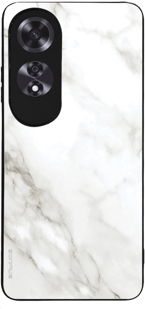 Θήκη Sonique Marble Series για Oppo A60 Λευκό