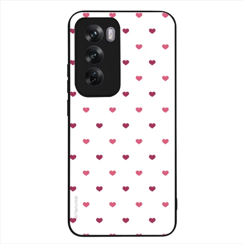 Θήκη Sonique Heart Series για Oppo Reno12 Pro 5G Λευκό 01