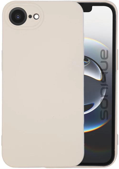Θήκη Σιλικόνης My Colors Sonique Apple iPhone 16e Μπεζ
