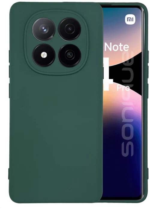 Θήκη Σιλικόνης My Colors Sonique Xiaomi Redmi Note 14 Pro 5G / Poco X7 5G Πράσινο Σκούρο