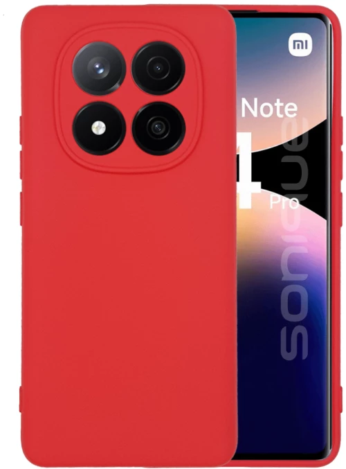 Θήκη Σιλικόνης My Colors Sonique Xiaomi Redmi Note 14 Pro 4G Κόκκινο