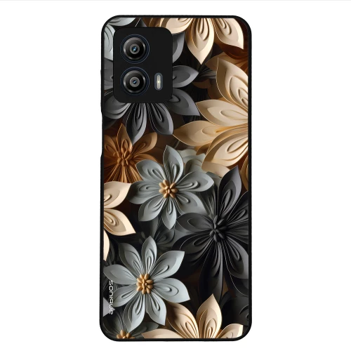 Θήκη Sonique 3D Flower Series για Motorola Moto G53 5G Γκρι