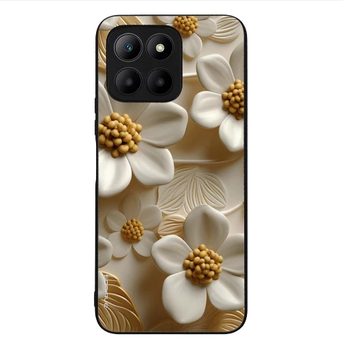 Θήκη Sonique 3D Flower Series για Honor 70 Lite 5G Λευκό