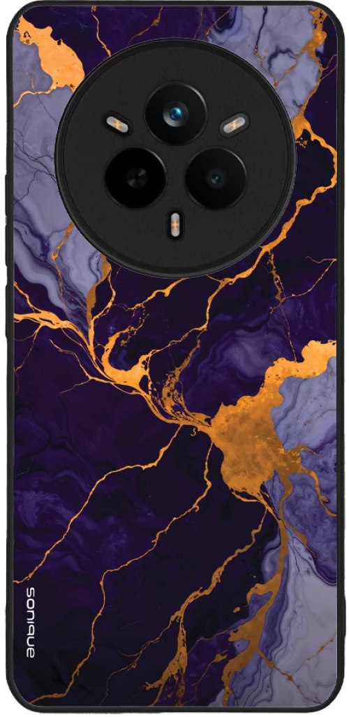 Θήκη Sonique Marble Series για Realme 14 Pro 5G Μωβ