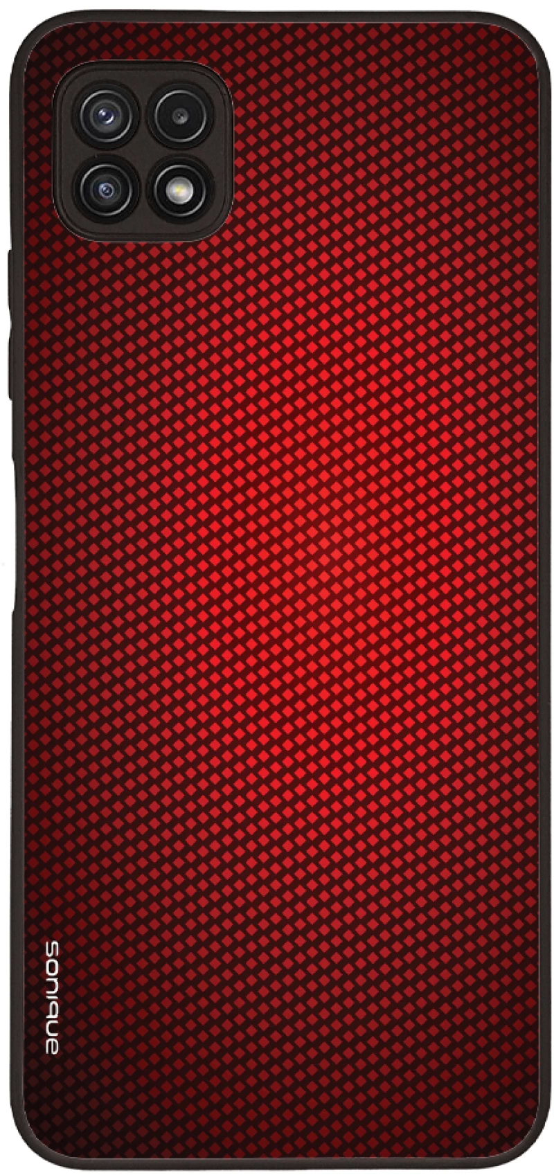 Θήκη Sonique Carbon Series για Samsung Galaxy A22 5G Κόκκινο