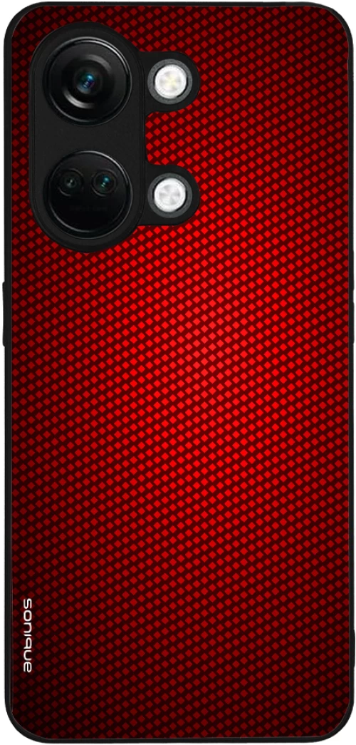 Θήκη Sonique Carbon Series για OnePlus Nord 3 5G Κόκκινο