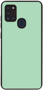 Θήκη Sonique ColorBloc Series για Samsung Galaxy A21s Βεραμάν