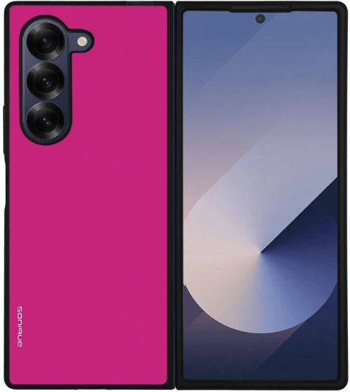 Θήκη Sonique ColorBloc Series για Samsung Galaxy Z Fold 6 Ματζέντα