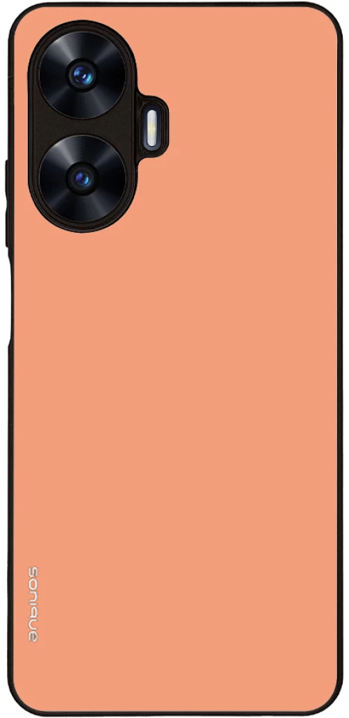 Θήκη Sonique ColorBloc Series για Realme C55 Κοραλί