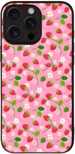 Θήκη Sonique Fruit Series για Apple iPhone 16 Pro Max Φράουλα