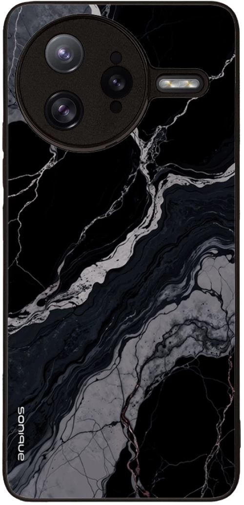 Θήκη Sonique Marble Series για Xiaomi Poco F7 Ultra 5G Μαύρο 02