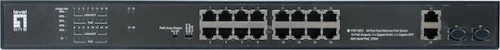 Level One FGP-2031 Unmanaged L2 PoE+ Switch με 16 Θύρες Gigabit (1Gbps) Ethernet και 2 SFP Θύρες
