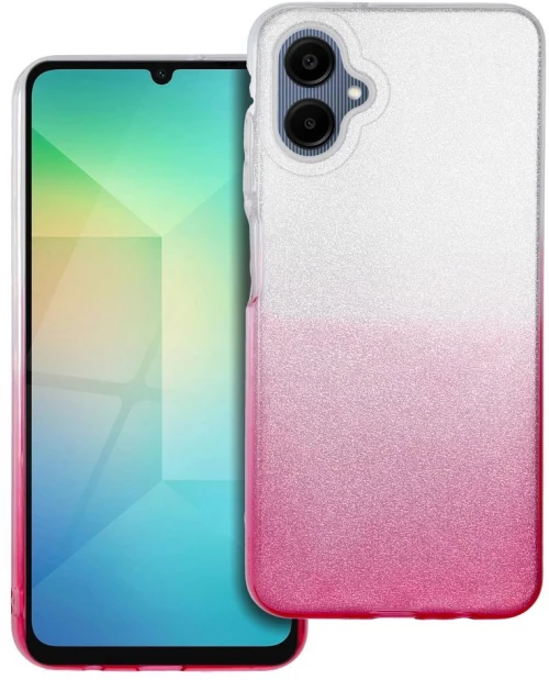 SHINING Case for SAMSUNG A06 5G clear/pink