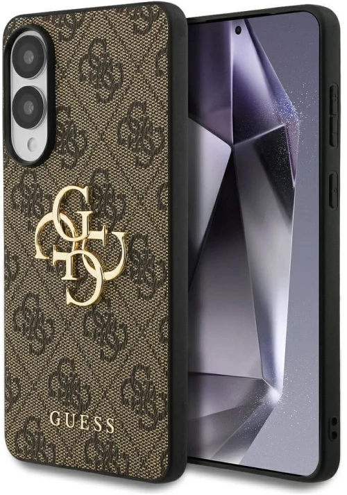 GUESS case for SAMSUNG S25 Edge GUHCS25E4GMGBR (4G PU Big Logo) brown