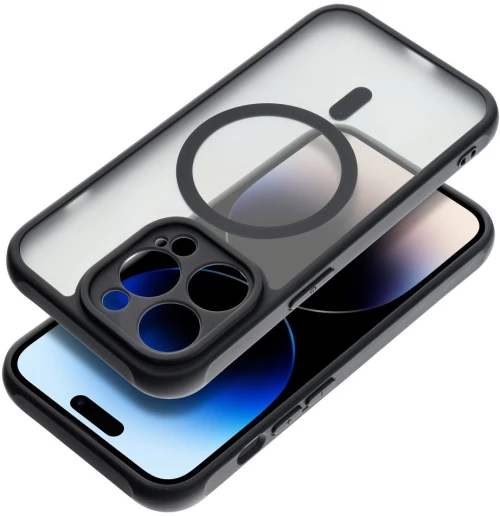 FULL MATTE MAG COVER case compatible with MagSafe for SAMSUNG S25 black