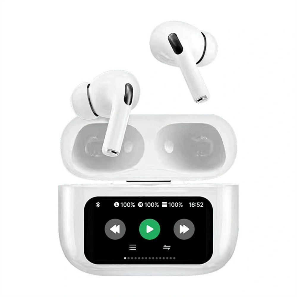 WiWU - TWS Earphones T22 with ANC function and touch screen - white