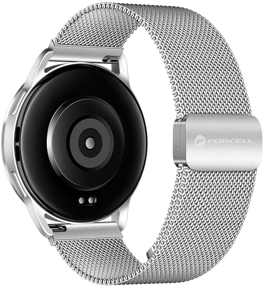 FORCELL F-DESIGN FS11 magnetic stailess steel strap for SAMSUNG Watch 22 mm silver
