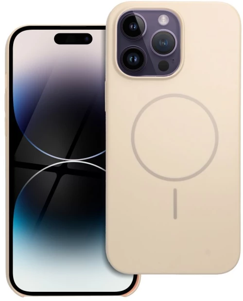 Glossy Mag Cover compatible with MagSafe for IPHONE 14 PRO MAX white