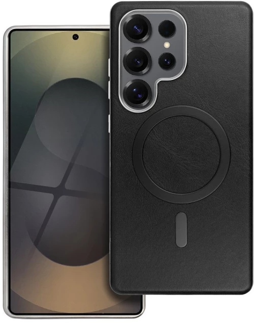 GENTLEMAN MAG COVER Case compatible with MagSafe for SAMSUNG A26 black