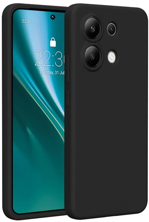 Etteri Silicone case for Xiaomi Redmi Note 13 4G black